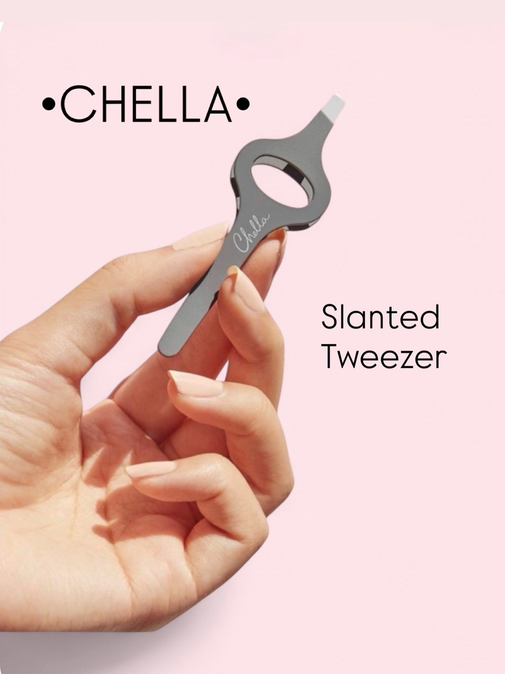 BNIB Chella Slanted Tip Tweezers Retail $38 USD